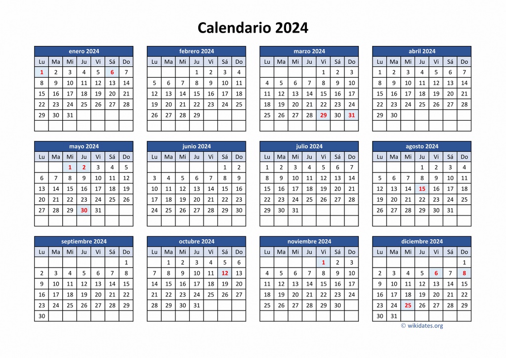⭐️ Días festivos del año 2024 Dias Feriados Samaná Rep. Dominicana
